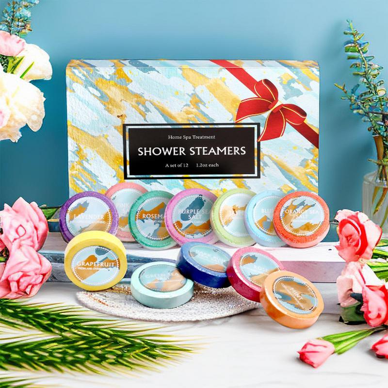 Shower Steamer Tablet - 12 adet Bitkisel Özlü Duş Tabletleri