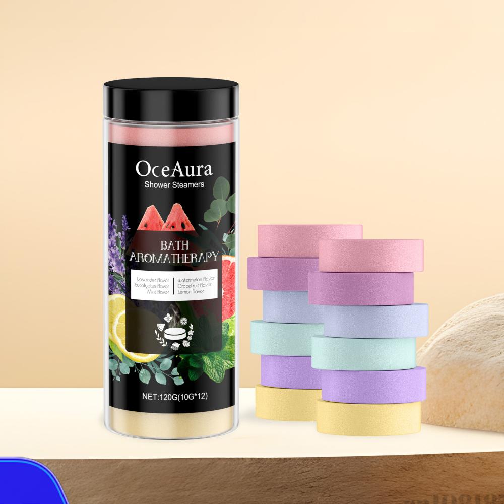 Shower Steamer Tablet - 12'li Paket Aromaterapi Duş Buharlaştırıcı Tabletleri