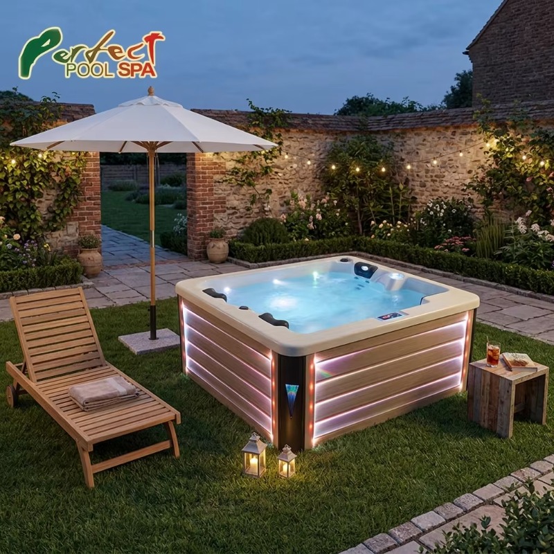 Spa Wellness Luxury - Profesyonel Ergonomik 4 Kişilik Çok Spektrumlu