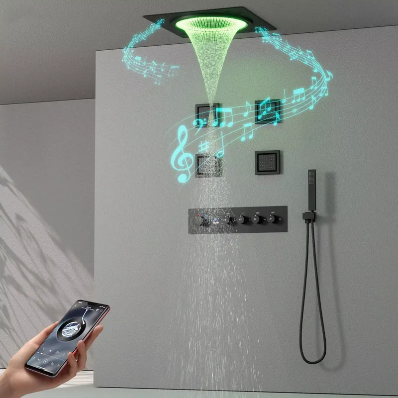 Akıllı LED Duş Seti Banyo Müzi - Spa & Wellness Jura Resort Centre De Loisirs Des Franches Montagnes incelemesi ve fiyatı